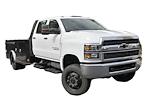 2023 Chevrolet Silverado 5500 Crew Cab DRW 4WD, Flatbed Truck for sale #R94596A - photo 3