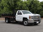 2019 Chevrolet Silverado 3500 Regular Cab DRW RWD, Flatbed Truck for sale #P9993 - photo 3