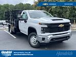 New 2024 Chevrolet Silverado 3500 Work Truck Regular Cab 4WD, 12' CM Truck Beds Stake Bed for sale #CR54989 - photo 1