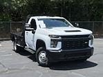 2023 Chevrolet Silverado 3500 Regular Cab 4WD, Flatbed Truck for sale #DR54468A - photo 3