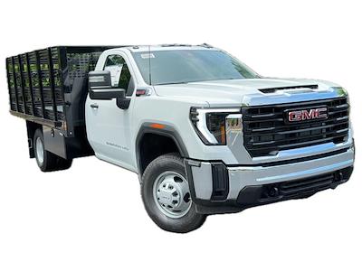 New 2024 GMC Sierra 3500 Pro Regular Cab 4WD, Stake Bed for sale #R225865 - photo 1