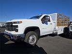 2025 Chevrolet Silverado 3500 Regular Cab RWD, Royal Truck Body Stake Bed for sale #135830 - photo 3