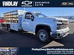 New 2025 Chevrolet Silverado 3500 Work Truck Regular Cab RWD, 12' Royal Truck Body Stake Bed for sale #135830 - photo 1