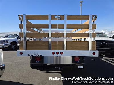 New 2025 Chevrolet Silverado 3500 Work Truck Regular Cab RWD, 12' Royal Truck Body Stake Bed for sale #137685 - photo 2