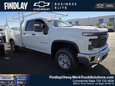 New 2025 Chevrolet Silverado 2500 Work Truck Double Cab RWD, 8' 2" Royal Truck Body Service Body Service Truck for sale #140249 - photo 1