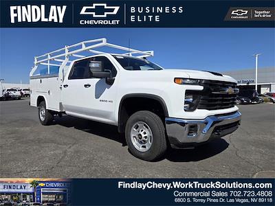 New 2024 Chevrolet Silverado 2500 Work Truck Crew Cab RWD, Royal Truck Body Service Body Service Truck for sale #259441 - photo 1