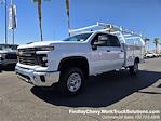 New 2024 Chevrolet Silverado 2500 Work Truck Crew Cab RWD, Royal Truck Body Service Body Service Truck for sale #259441 - photo 3