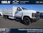 New 2024 Chevrolet Silverado 5500 Work Truck Regular Cab RWD, Stake Bed for sale #356066 - photo 1