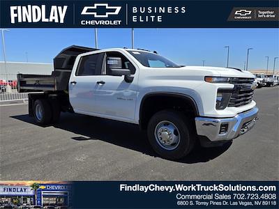 New 2024 Chevrolet Silverado 3500 Work Truck Crew Cab 4x4, 9' Monroe Truck Equipment Z-DumpPRO™ Dump Truck for sale #419206 - photo 1