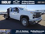 New 2024 Chevrolet Silverado 3500 Work Truck Crew Cab 4x4, Flatbed Truck for sale #419276 - photo 1