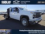 New 2024 Chevrolet Silverado 3500 Work Truck Crew Cab 4x4, Flatbed Truck for sale #419276 - photo 1