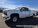 New 2024 Chevrolet Silverado 2500 Work Truck Double Cab RWD, 8' 2" Royal Truck Body Service Body Service Truck for sale #421471 - photo 3