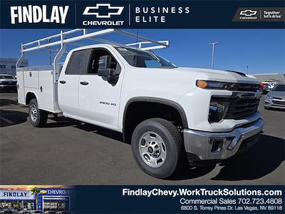 New 2024 Chevrolet Silverado 2500 Work Truck Double Cab RWD, Royal Truck Body Service Body Service Truck for sale #421739 - photo 1