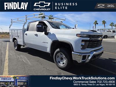 New 2024 Chevrolet Silverado 2500 Work Truck Crew Cab RWD, 8' 2" Royal Truck Body Service Body Service Truck for sale #437698 - photo 1