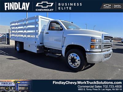 New 2023 Chevrolet Silverado 5500 Work Truck Regular Cab RWD, Royal Truck Body Stake Bed for sale #540761 - photo 1