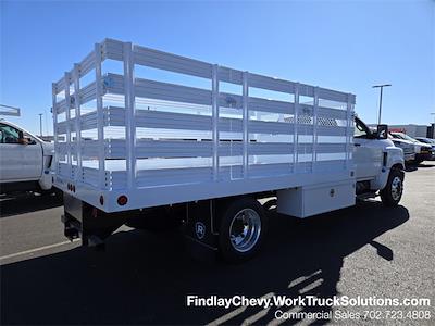 New 2023 Chevrolet Silverado 5500 Work Truck Regular Cab RWD, Royal Truck Body Stake Bed for sale #540761 - photo 2