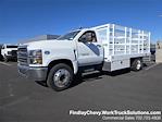 New 2023 Chevrolet Silverado 5500 Work Truck Regular Cab RWD, Royal Truck Body Stake Bed for sale #540761 - photo 3