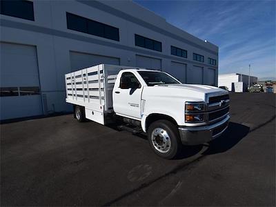 New 2023 Chevrolet Silverado 5500 Work Truck Regular Cab RWD, 14' Royal Truck Body Stake Bed for sale #540781 - photo 1