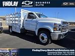 New 2023 Chevrolet Silverado 5500 Work Truck Regular Cab RWD, Royal Truck Body Stake Bed for sale #598967 - photo 1