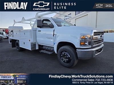 New 2024 Chevrolet Silverado 5500 Work Truck Regular Cab RWD, 12' Scelzi CTFB Contractor Truck for sale #599258 - photo 1