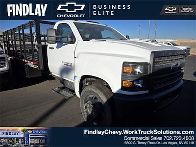 New 2023 Chevrolet Silverado 5500 Work Truck Regular Cab RWD, 16' Morgan Truck Body Prostake Platform Body Stake Bed for sale #618432 - photo 1