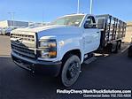 New 2023 Chevrolet Silverado 5500 Work Truck Regular Cab RWD, 16' Morgan Truck Body Prostake Platform Body Stake Bed for sale #618432 - photo 3