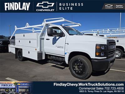 New 2024 Chevrolet Silverado 5500 Work Truck Regular Cab RWD, 12' Scelzi SCTFB Contractor Truck for sale #652282 - photo 1