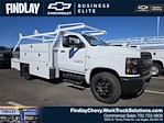 New 2024 Chevrolet Silverado 5500 Work Truck Regular Cab RWD, 12' Scelzi SCTFB Contractor Truck for sale #652282 - photo 1