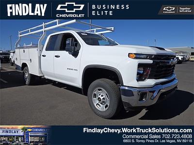 New 2024 Chevrolet Silverado 2500 Work Truck Double Cab RWD, Royal Truck Body Service Body Service Truck for sale #D22098 - photo 1