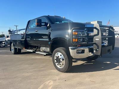 2024 Chevrolet Silverado 5500 Crew Cab DRW 4WD, Flatbed Truck for sale #CR7414 - photo 1