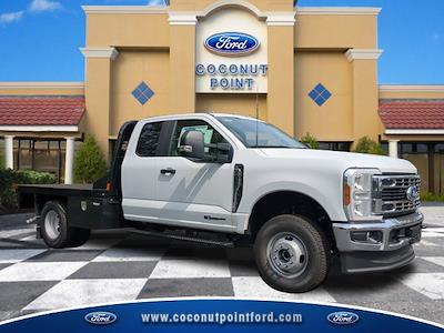 New 2024 Ford F-350 Super Cab 4x4, CM Truck Beds RD Model Flatbed Truck for sale #REC08370 - photo 1