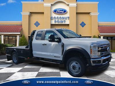 New 2024 Ford F-450 Super Cab 4x4, Flatbed Truck for sale #REE58517 - photo 1