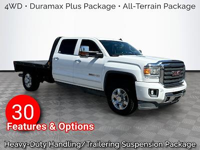 Used 2016 GMC Sierra 2500 SLT Crew Cab 4x4, Flatbed Truck for sale #RR241049G - photo 1