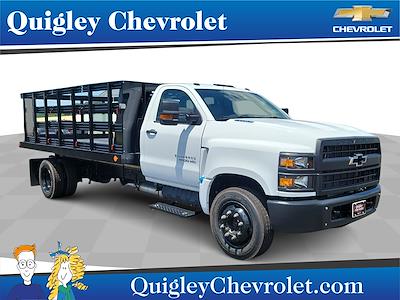 New 2023 Chevrolet Silverado 5500 Work Truck Regular Cab 4x2, Rugby Series 2000 Stake Bed for sale #543218 - photo 1