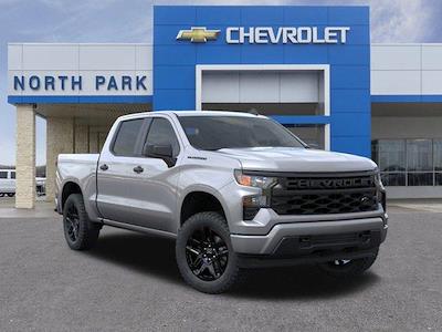 New 2024 Chevrolet Silverado 1500 Custom Crew Cab 4WD, Pickup for sale #TZ371305 - photo 1