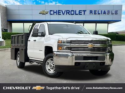 Used 2017 Chevrolet Silverado 2500 Work Truck Double Cab 4x2, Flatbed Truck for sale #HZ221102 - photo 1