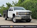 Used 2017 Chevrolet Silverado 2500 Work Truck Double Cab 4x2, Flatbed Truck for sale #HZ221102 - photo 3