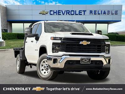 2024 Chevrolet Silverado 3500 Crew Cab 4WD, CM Truck Beds RD Model Flatbed Truck for sale #RF462078 - photo 1