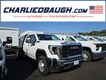 New 2024 GMC Sierra 3500 Pro Crew Cab 4WD, Knapheide PGTB Utility Gooseneck Flatbed Truck for sale #24WG111 - photo 1