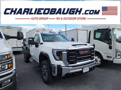 New 2024 GMC Sierra 3500 Pro Regular Cab 4WD, Cab Chassis for sale #24WG66 - photo 1