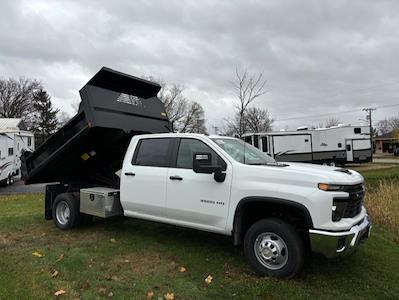 New 2024 Chevrolet Silverado 3500 Work Truck Crew Cab 4WD, Dump Truck for sale #24F663 - photo 1