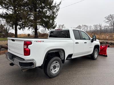 New 2025 Chevrolet Silverado 2500 Work Truck Double Cab 4WD, BOSS DXT Plows Plow Truck for sale #25C76 - photo 2