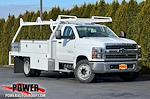 New 2023 Chevrolet Silverado 5500 Work Truck Regular Cab RWD, 12' Scelzi CTFB Contractor Truck for sale #25856 - photo 1