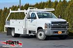 New 2023 Chevrolet Silverado 5500 Work Truck Regular Cab RWD, Scelzi CTFB Contractor Truck for sale #25856 - photo 1