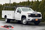 New 2024 Chevrolet Silverado 3500 Work Truck Regular Cab 4x4, 11' Knapheide Steel Service Body Service Truck for sale #26242 - photo 1