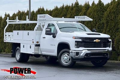 New 2024 Chevrolet Silverado 3500 Work Truck Regular Cab 4WD, Knapheide Contractor Body Contractor Truck for sale #26260 - photo 1