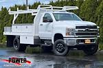 New 2023 Chevrolet Silverado 5500 Work Truck Regular Cab 4WD, 12' Harbor Standard Contractor Body Contractor Truck for sale #26456 - photo 1