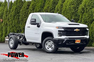 New 2024 Chevrolet Silverado 2500 Work Truck Regular Cab 2WD, Cab Chassis for sale #26512 - photo 1