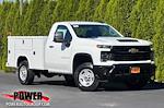 New 2024 Chevrolet Silverado 2500 Work Truck Regular Cab 2WD, 8' 2" Reading Classic II Steel Service Truck for sale #26521 - photo 1