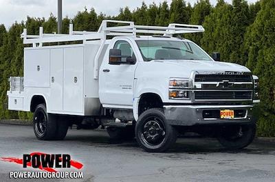 New 2023 Chevrolet Silverado 5500 Work Truck Regular Cab 4WD, 12' 2" Harbor ComboMaster Combo Body for sale #26548 - photo 1